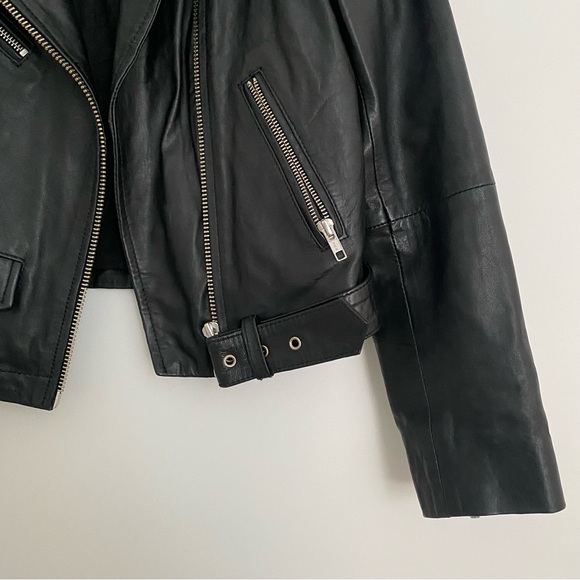 Muubaa Sandpiper Leather Biker Jacket - Picture 7 of 13